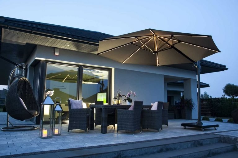 Duży taras aranżacje, który trzeba urządzić od podstaw