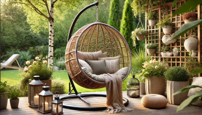 Fotele wiszące do ogrodu i na taras – styl, komfort i relaks w jednym