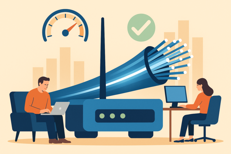 Najlepszy internet światłowodowy – ranking ofert z gwarancją prędkości