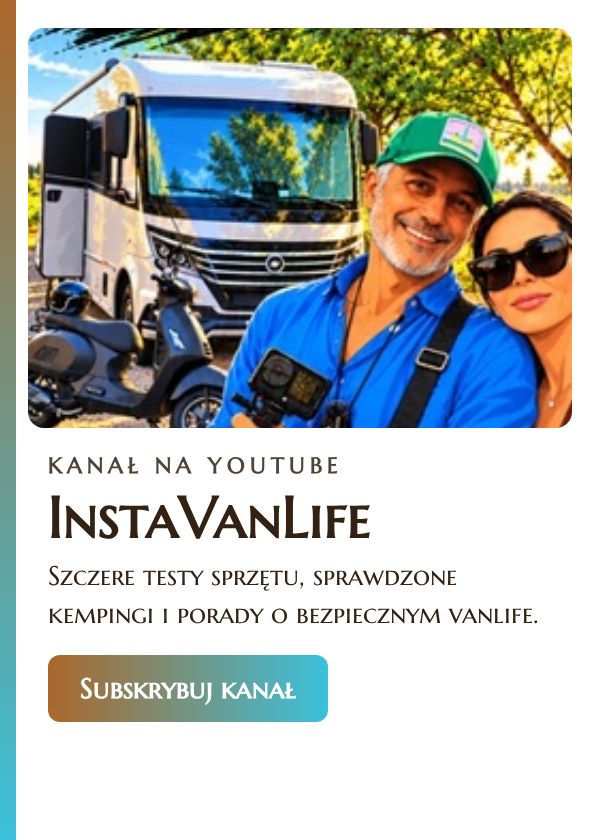 InstaVanLife – kanał o podróżach kamperem na YouTube